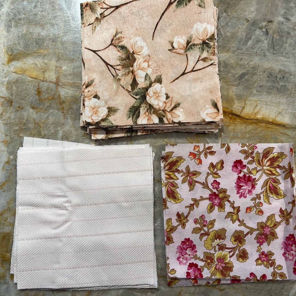 5" Inch Quilt Squares 40 Count Cotton